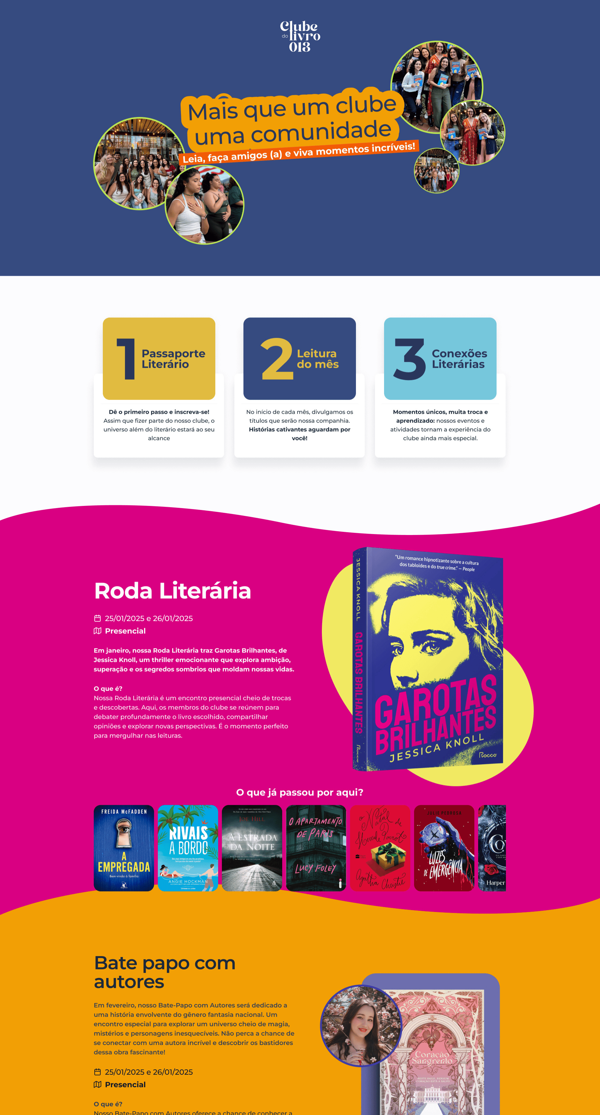 Clube do Livro 013 - Landing Page -1