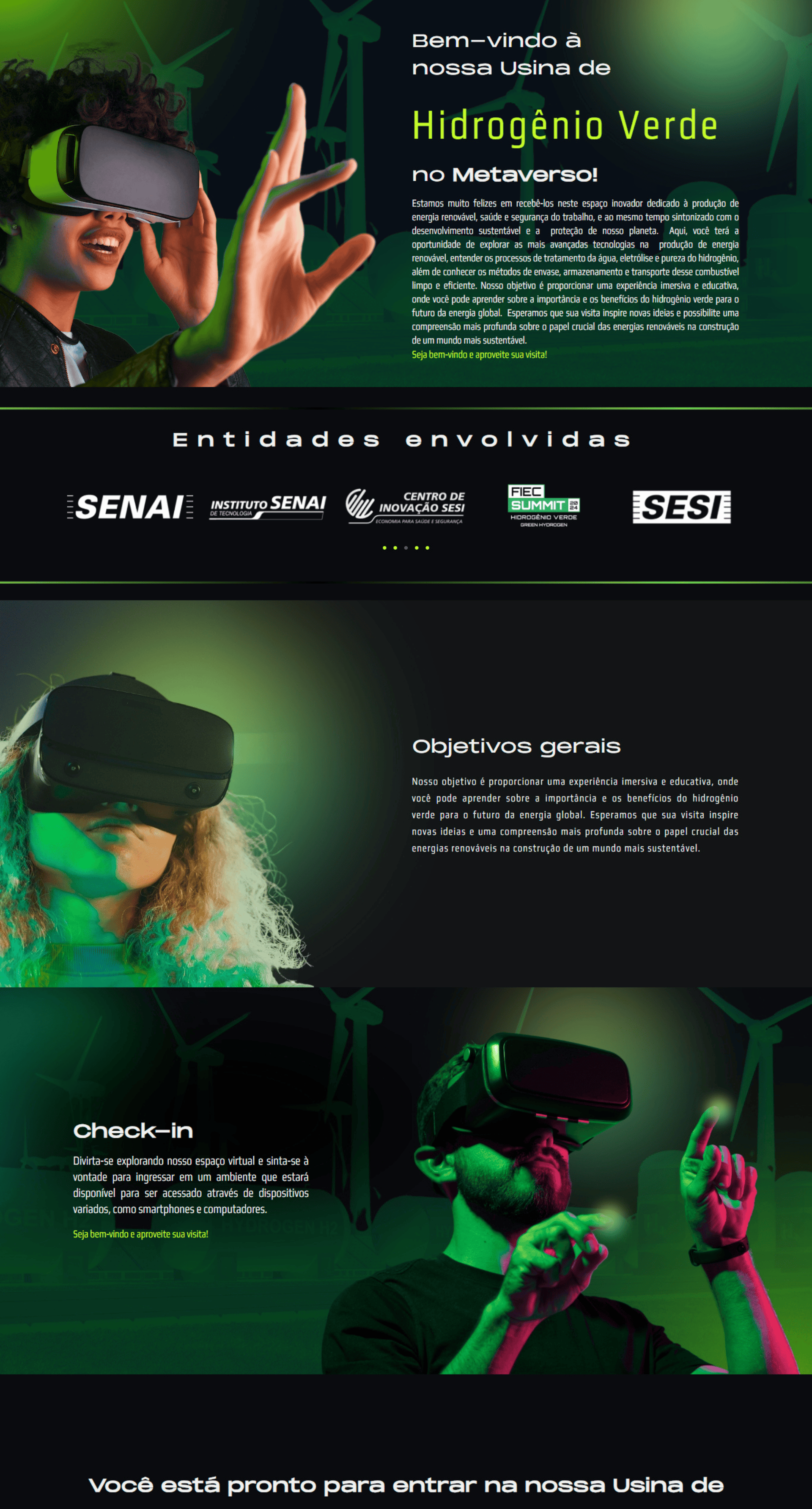 Hidrogenio Verde - Landing Page